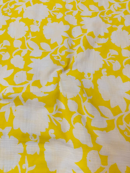 Double gauze muslin yellow