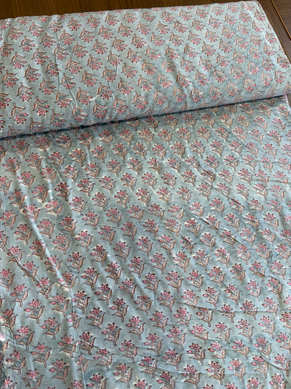 Handblock on pure muslin
