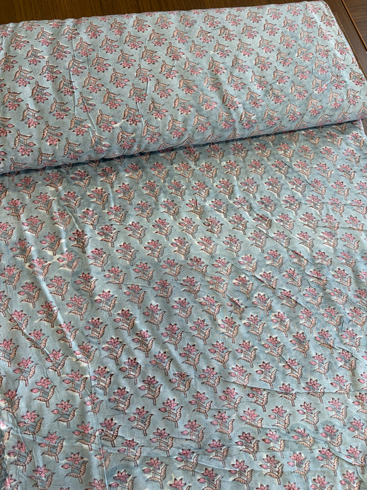Handblock on pure muslin