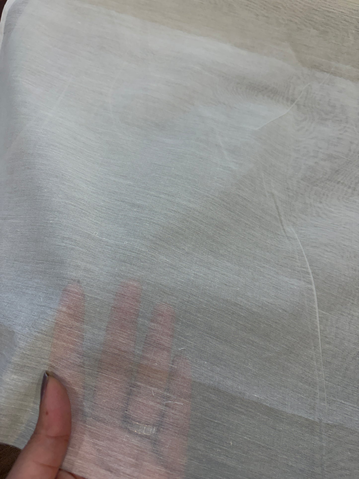 Pure Banarasi mulchanderi 40g Dyeable