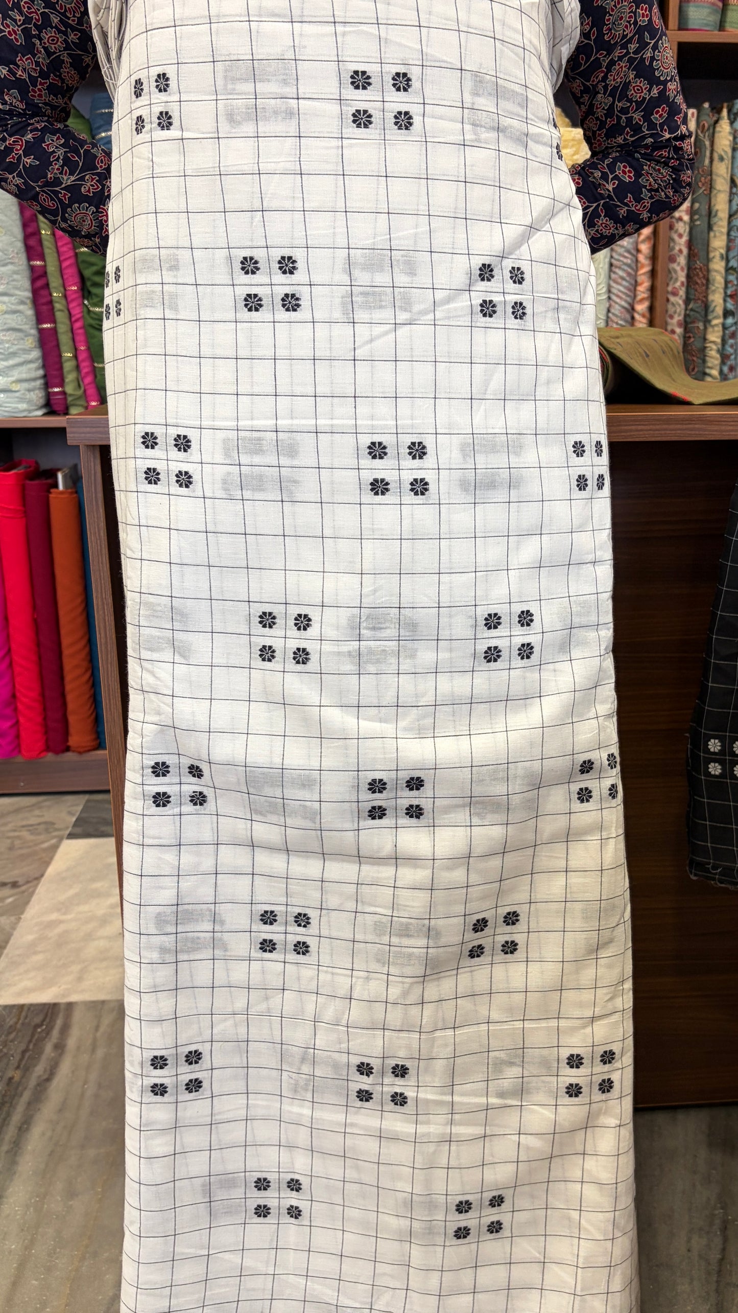 South cotton checks White