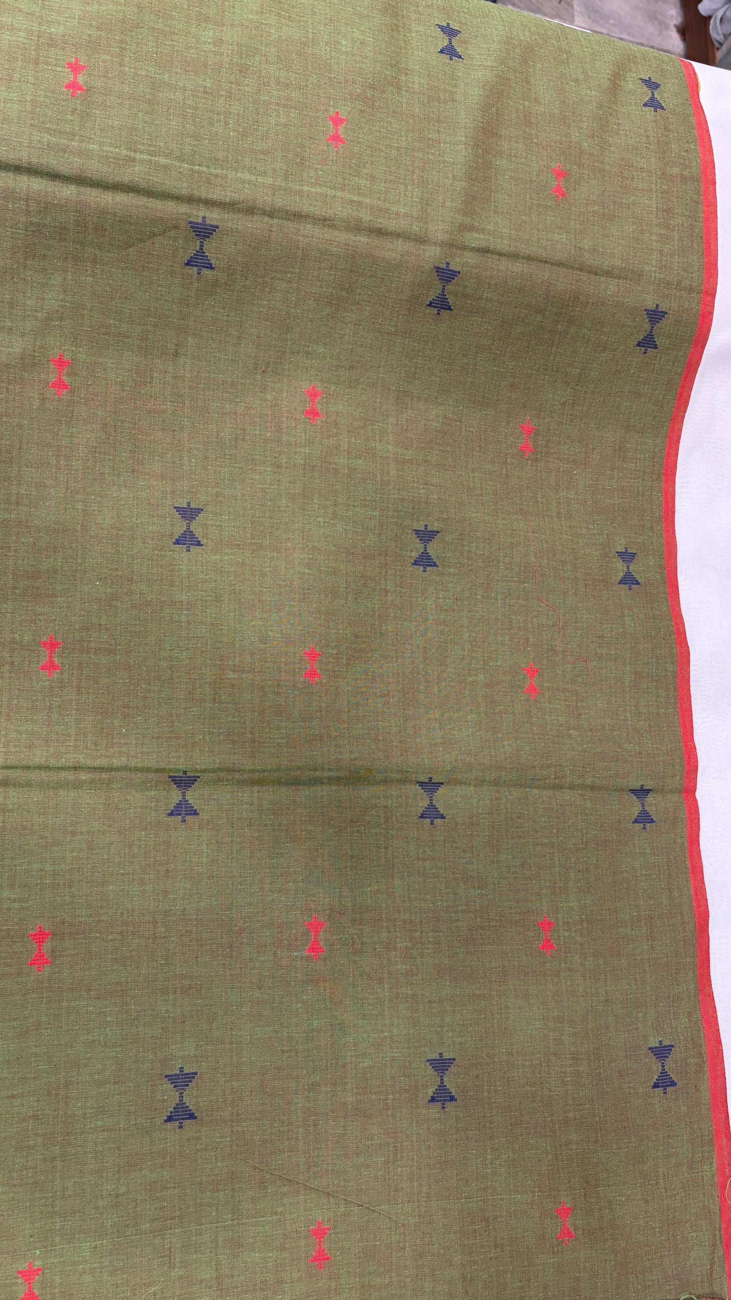 South cotton with thin border