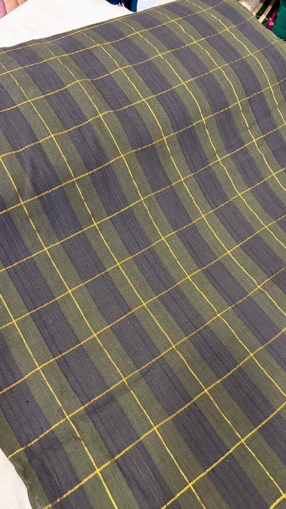 South cotton with lurex weaving