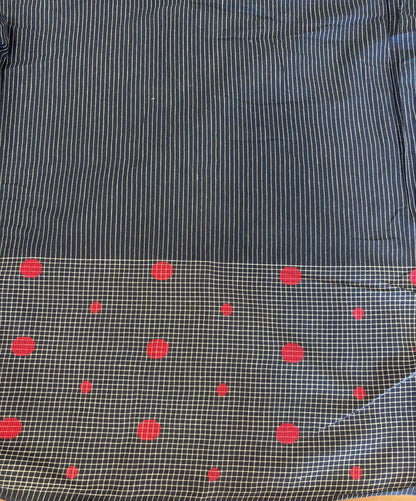 Handloom cotton with border