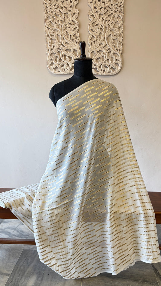 Zari Jacquard Georgette