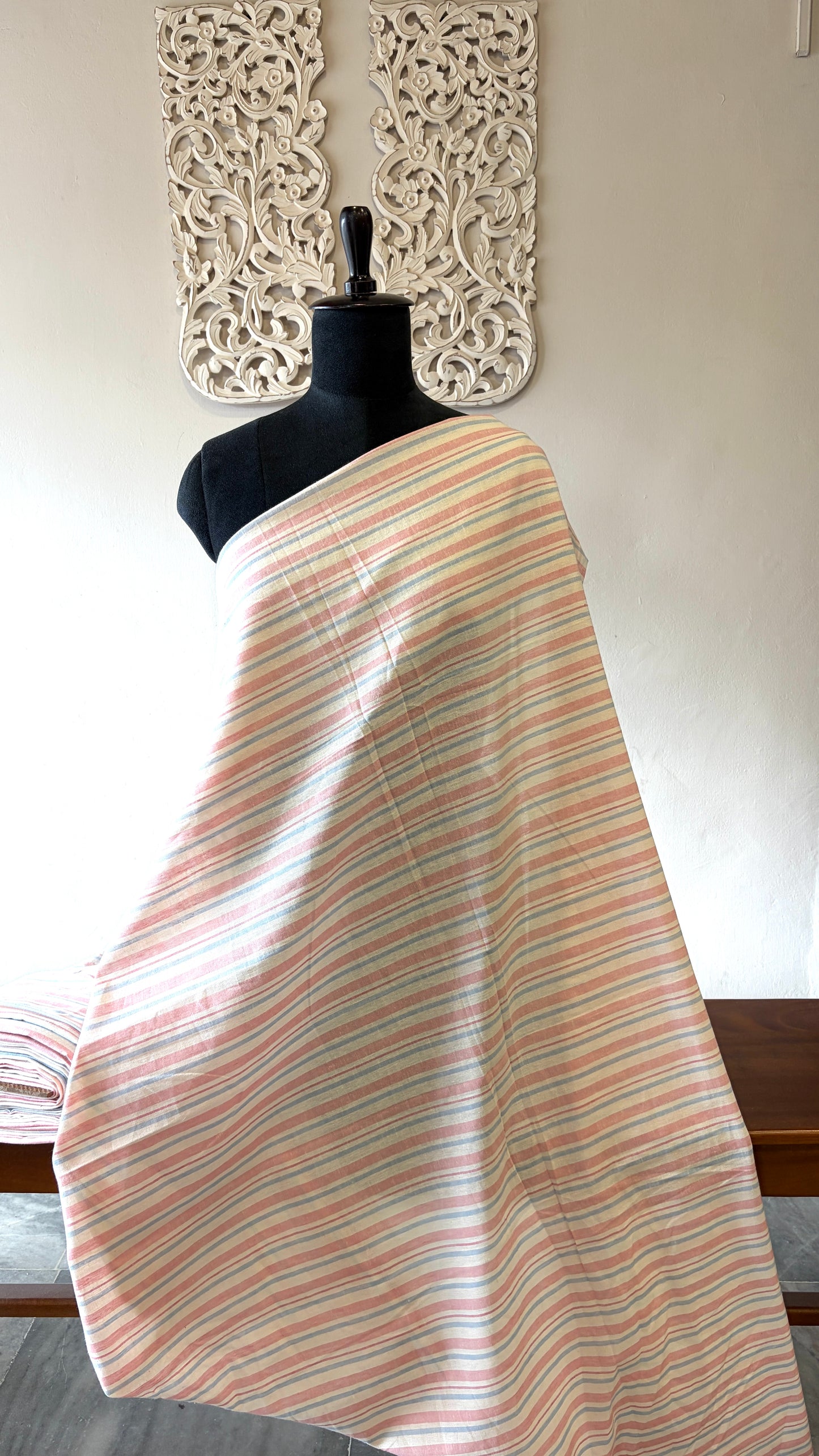Soft cotton stripe