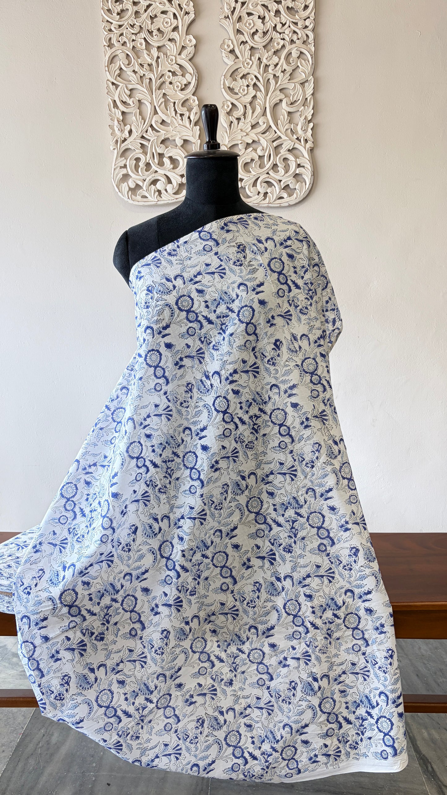 Pure Jaipur handblock fabric