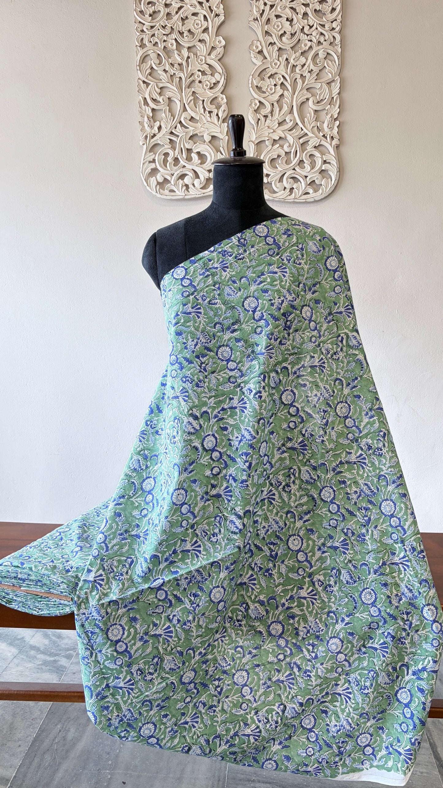 Pure Jaipur handblock fabric