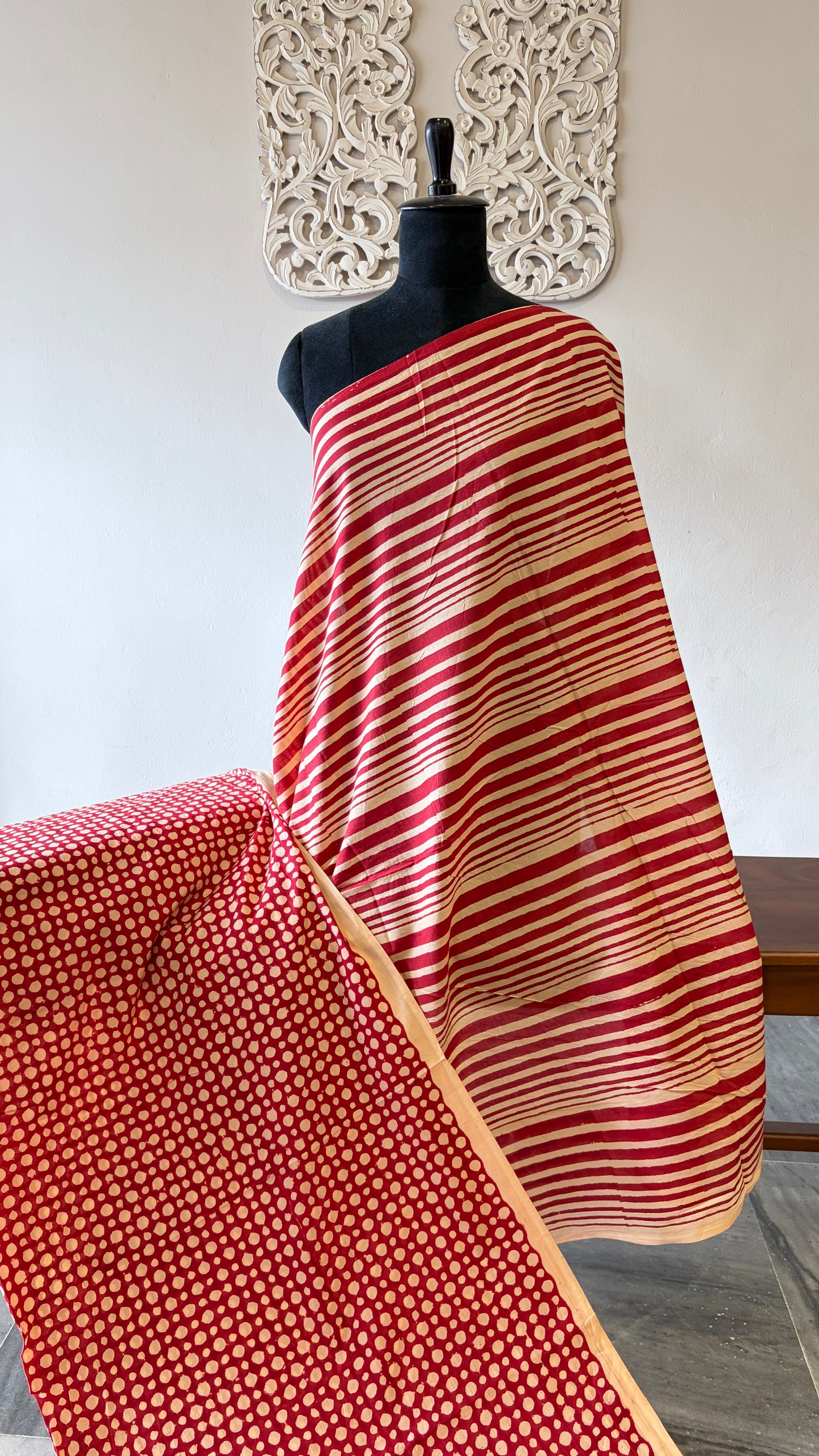 Pure Jaipur handblock fabric