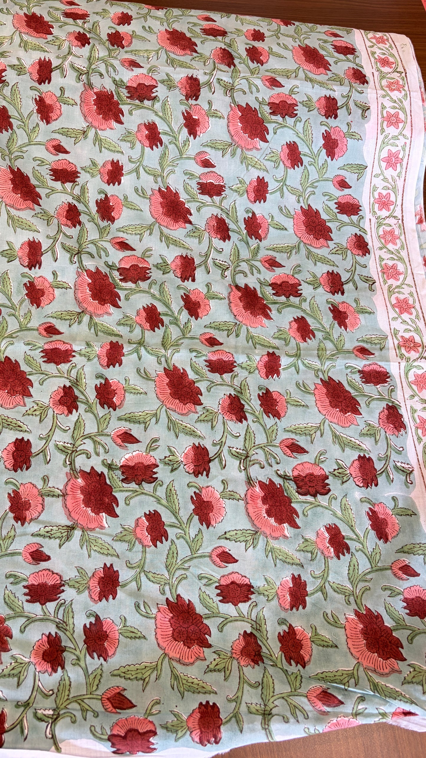 Pure Jaipur handblock fabric