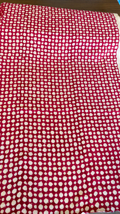 Pure Jaipur handblock fabric
