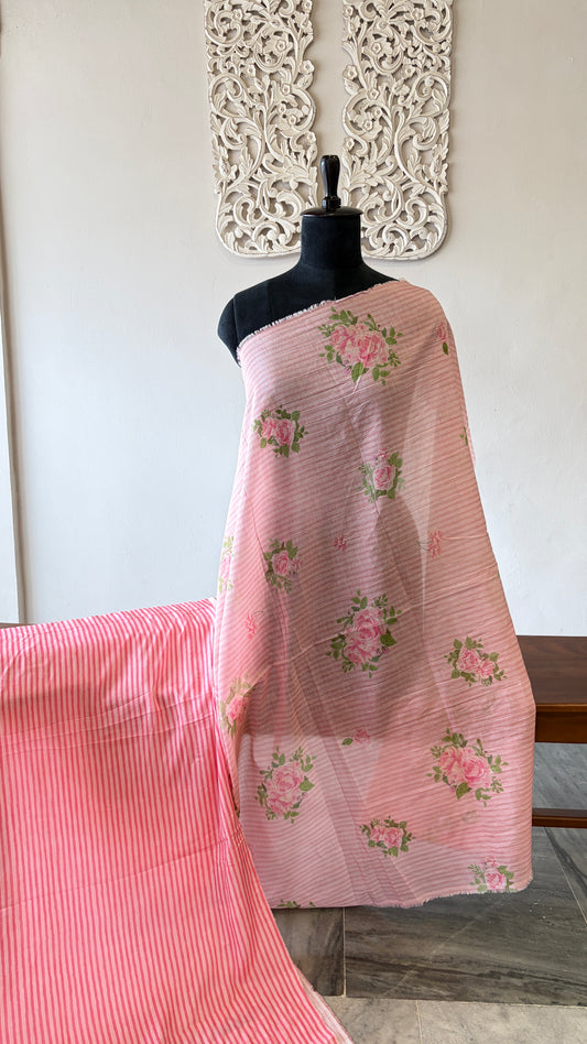 Printed Muslin pink
