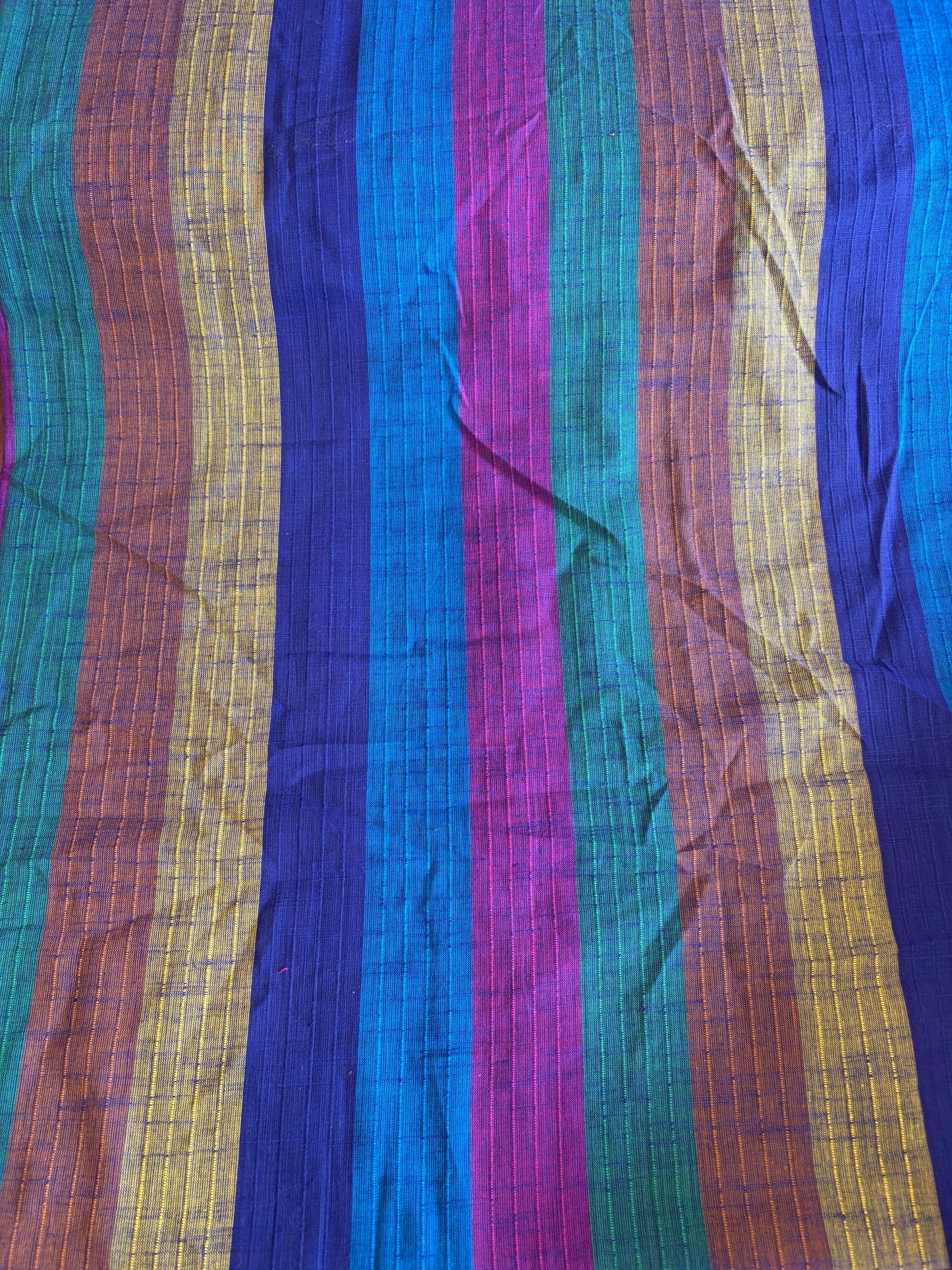 Pure handloom fabric in stripe