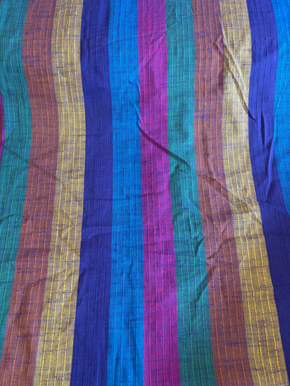 Pure handloom fabric in stripe