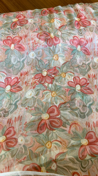 Printed Pure Chiffon