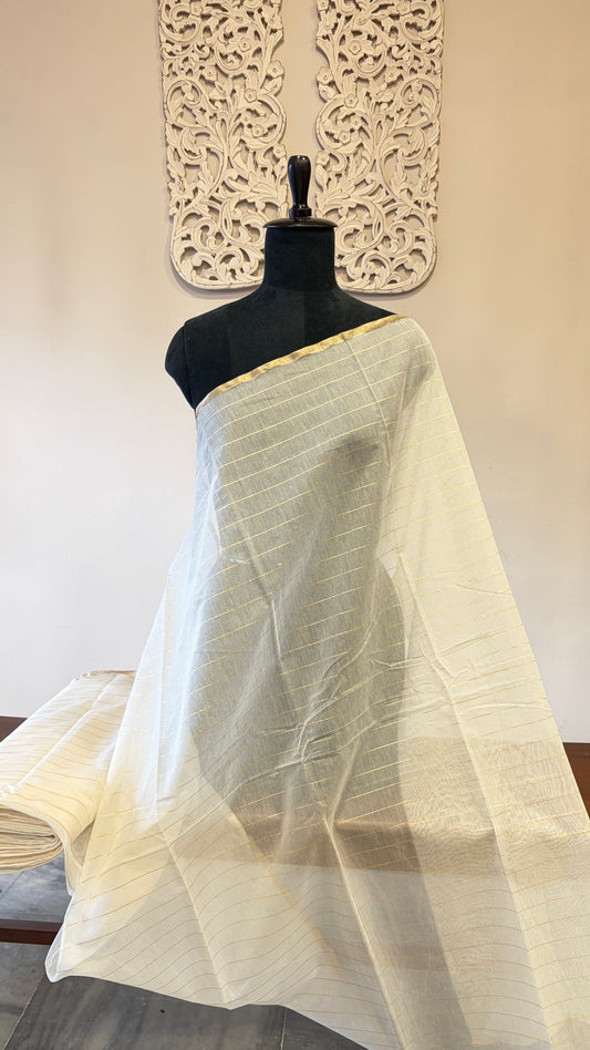 Chanderi tissue(Dyeable)