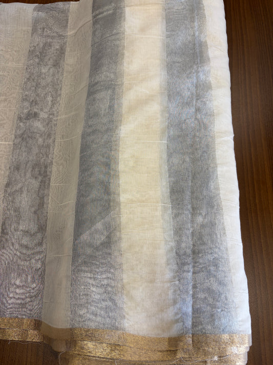 Chanderi tissue(Dyeable)