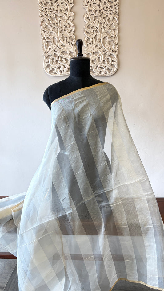 Chanderi tissue(Dyeable)