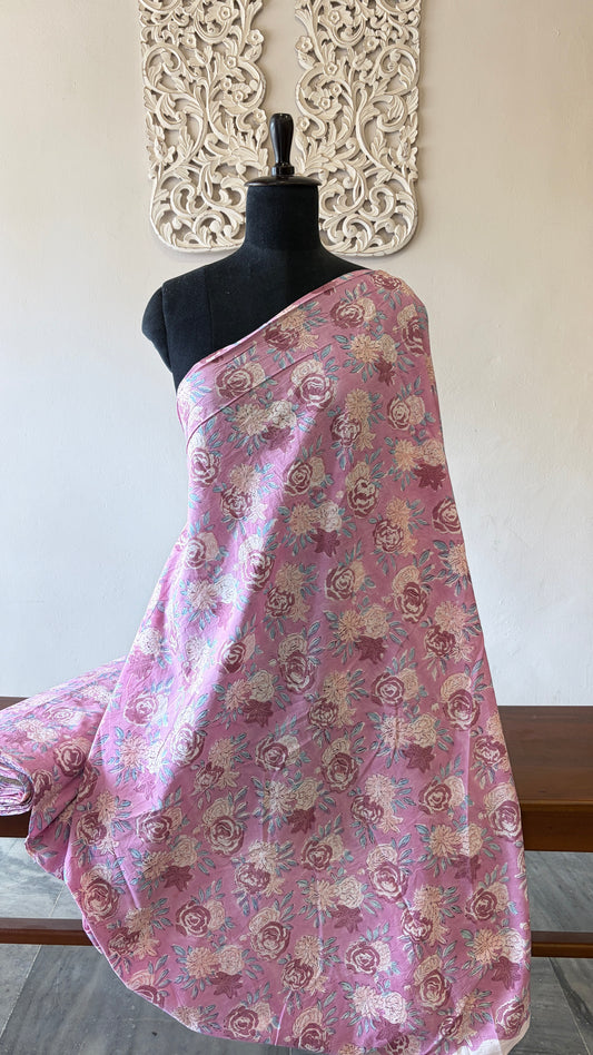 Handblock on pure Jaipur cotton