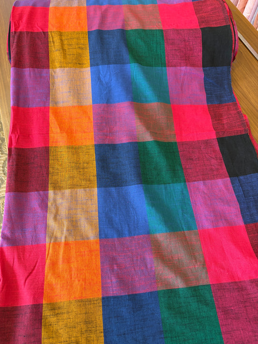 Madras check (Handloom) shade 02