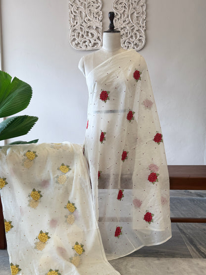 Banarasi Mulchanderi Embroidery