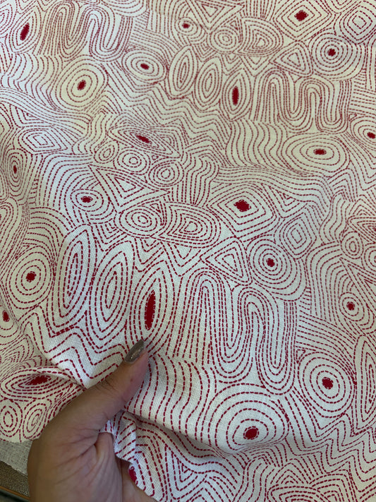 Printed flex cotton