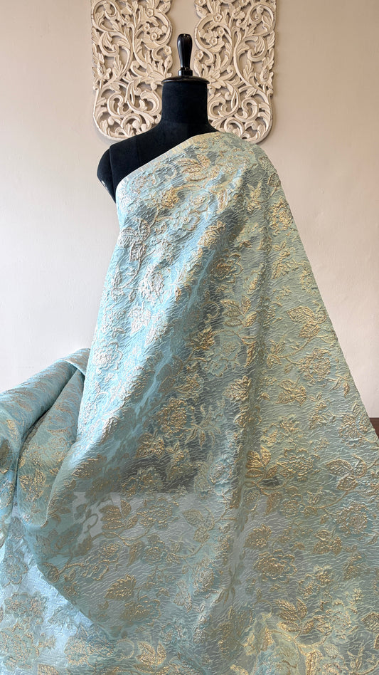 Turkish organza pastel blue