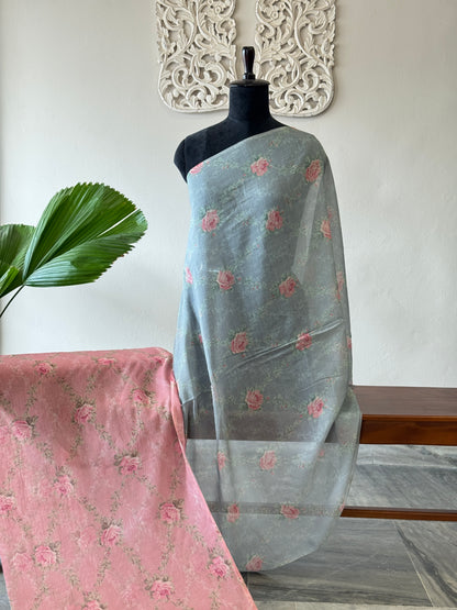 PRINTED VISCOSE CHANDERI
