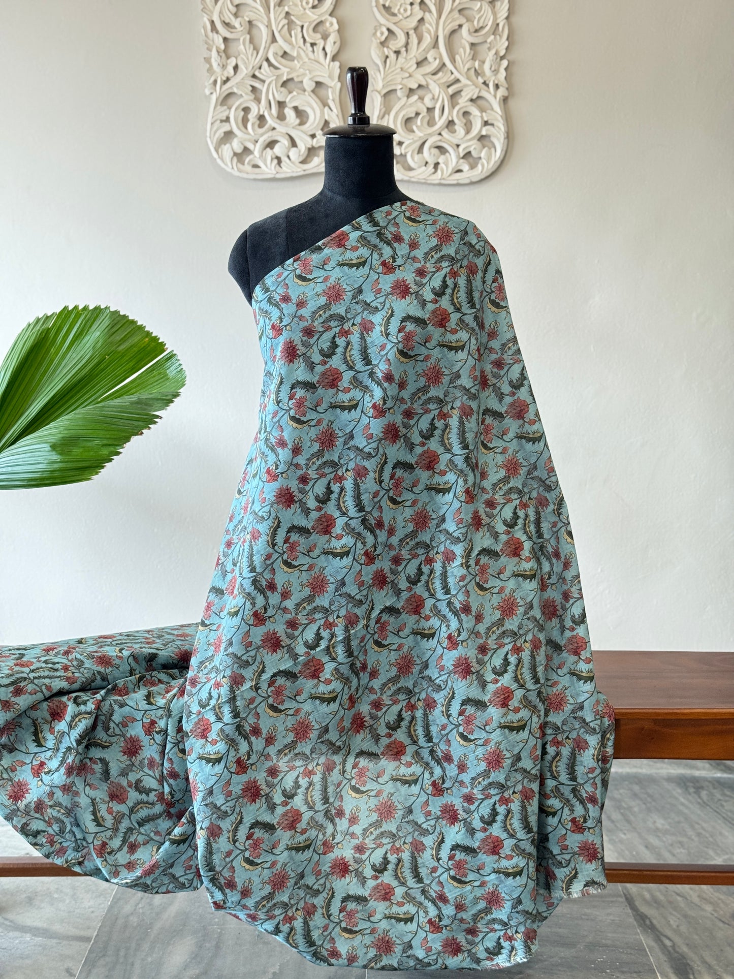 Printed Viscose Cotton silk