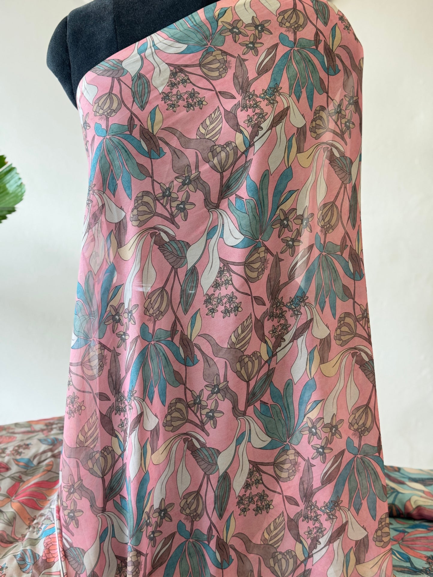 PRINTED SHIMMER GEORGETTE