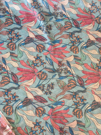 PRINTED SHIMMER GEORGETTE