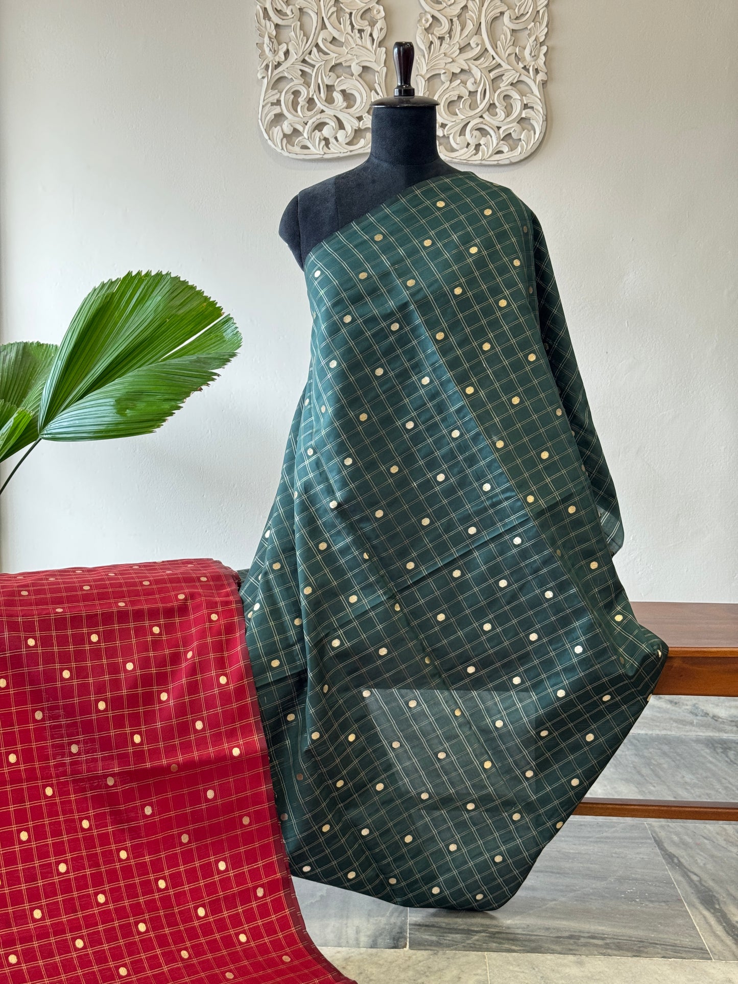 SEMI BANARASI FABRIC
