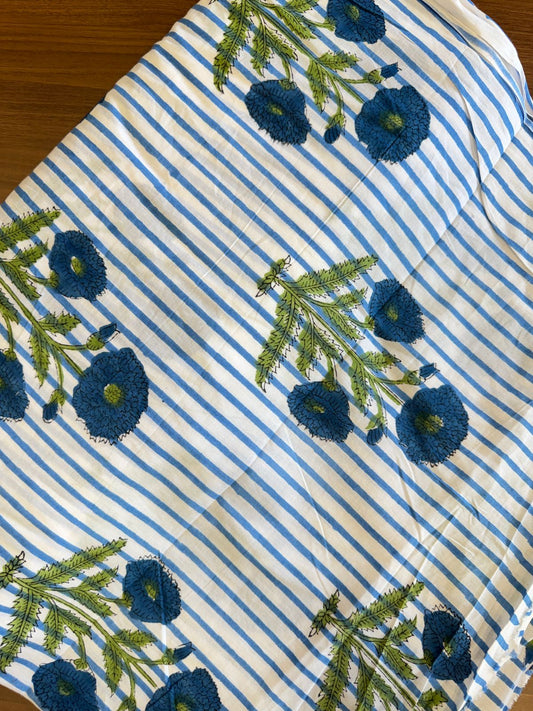 Pure hand block fabric