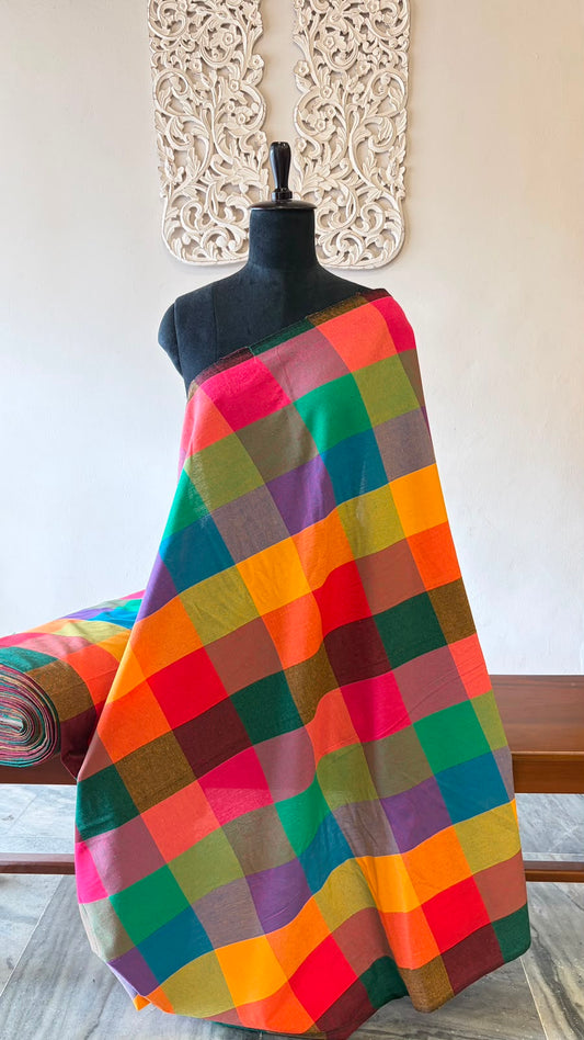 Handloom Madras check