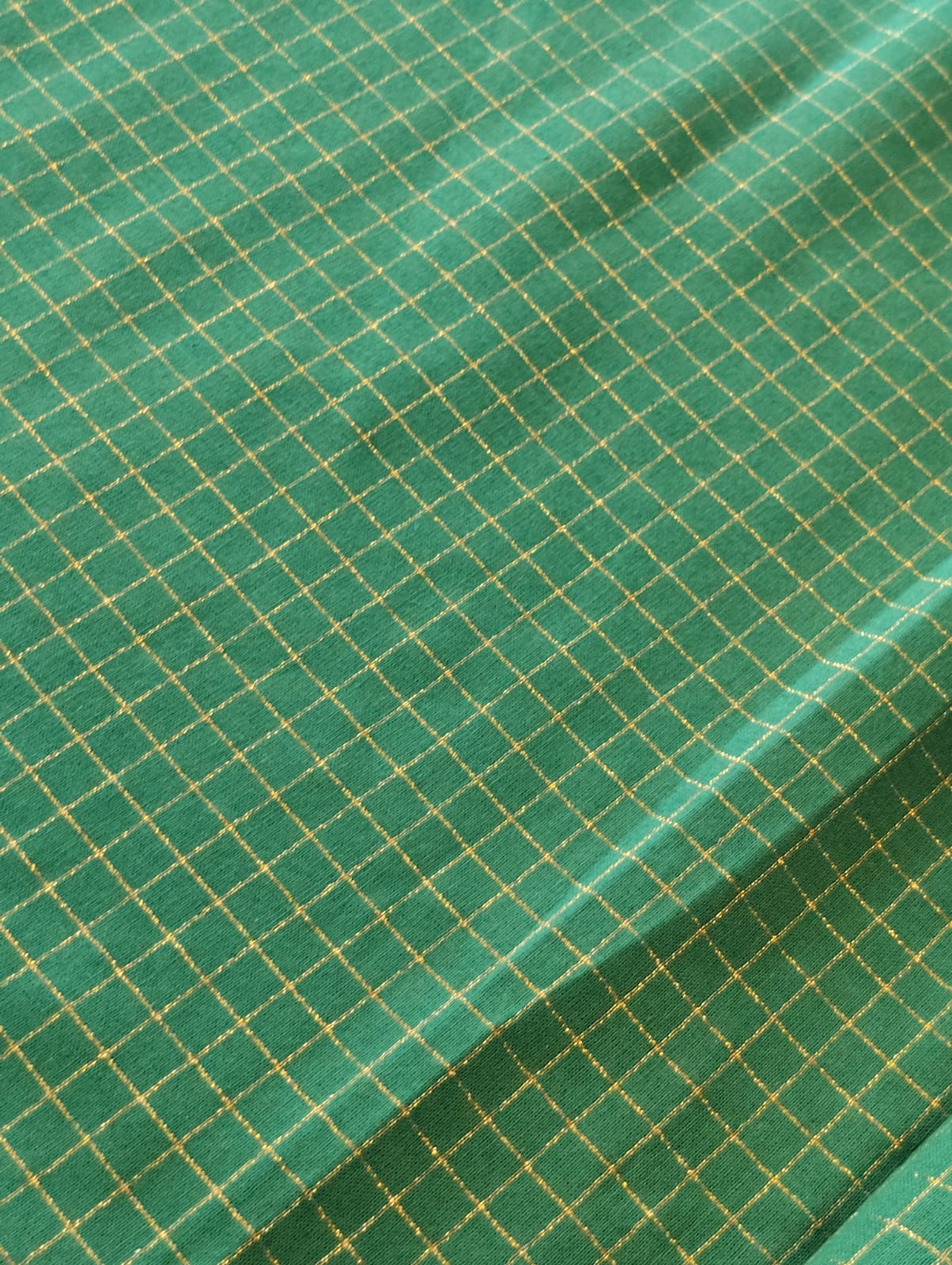 HANDLOOM LUREX CHECK