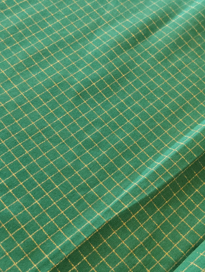 HANDLOOM LUREX CHECK