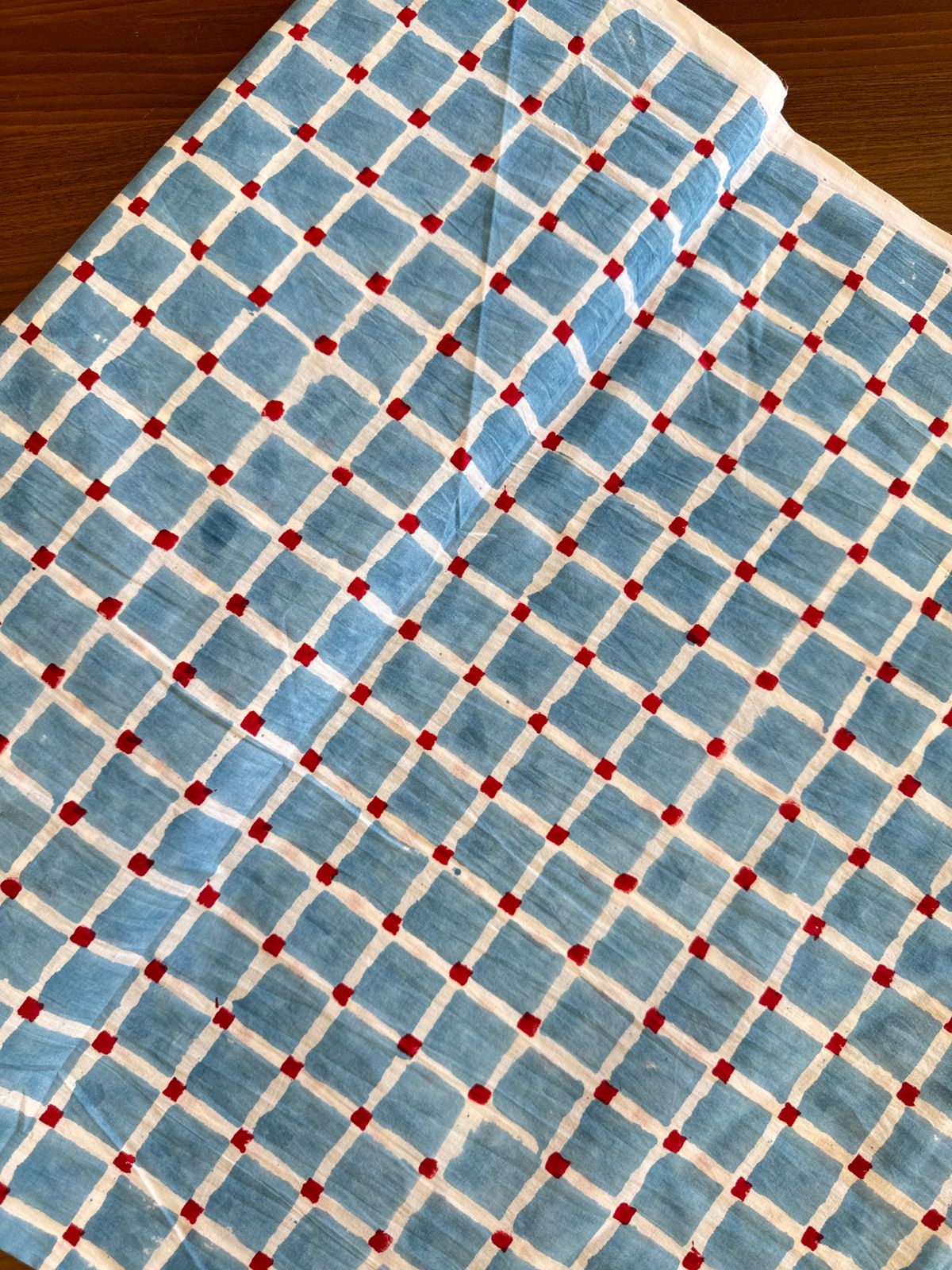 Pure hand block fabric