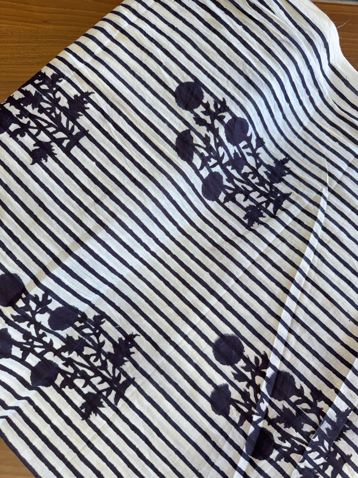 Pure hand block fabric