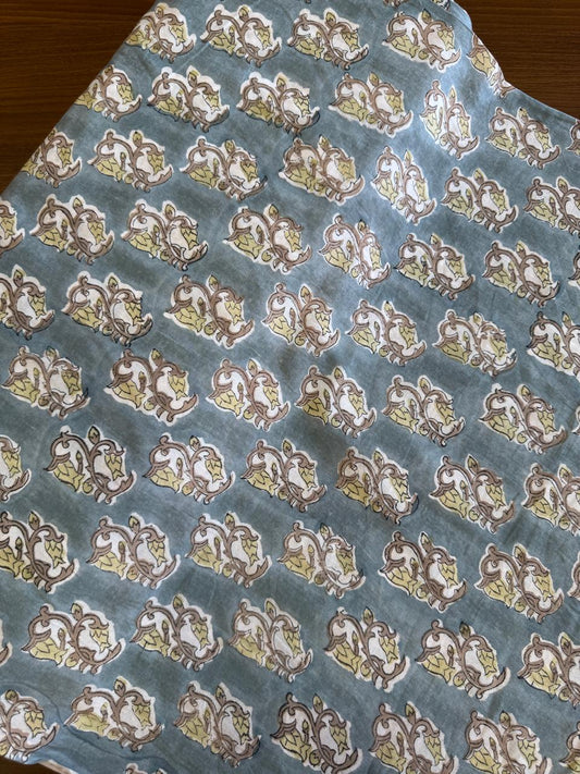 Pure hand block fabric