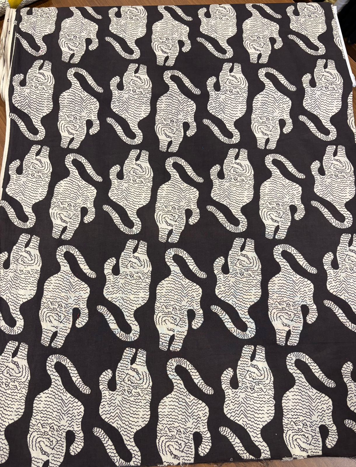 Pure hand block fabric