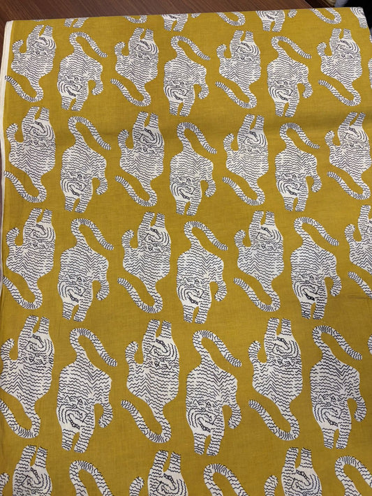 Pure hand block fabric