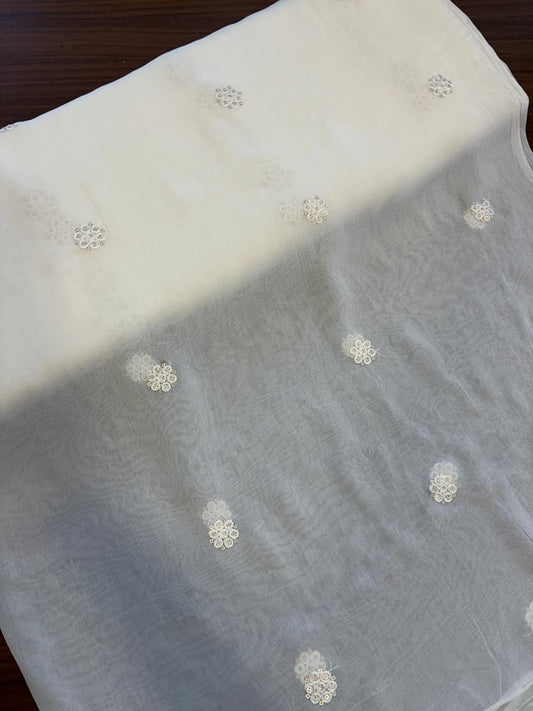 Georgette embroidery